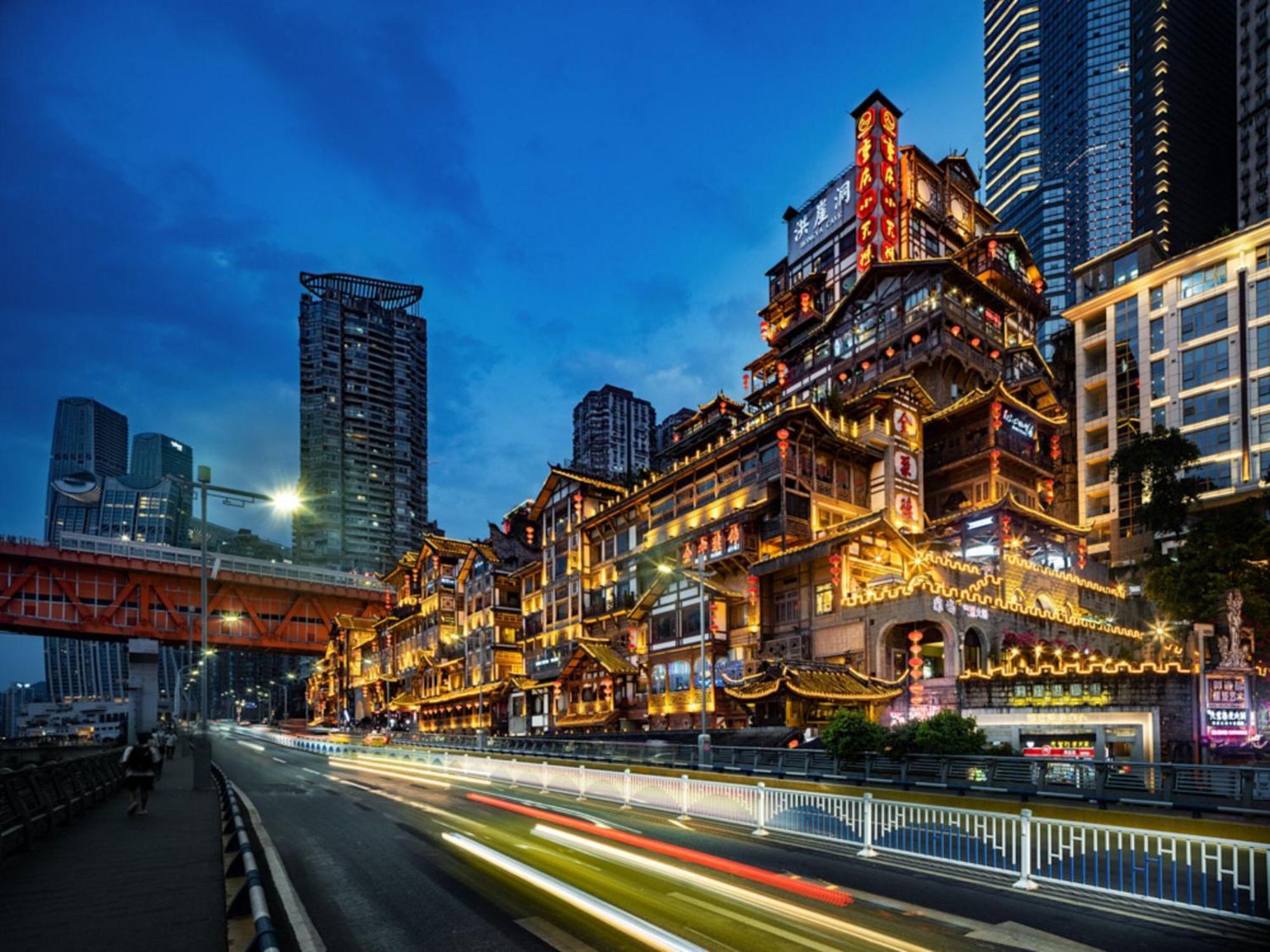 Intercontinental Chongqing Raffles City By Ihg Екстер'єр фото